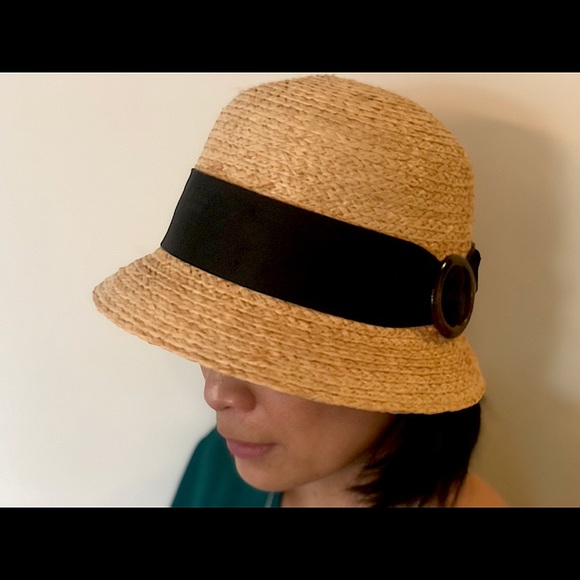 Goorin Bros Straw Cloche Hat - Picture 4 of 4